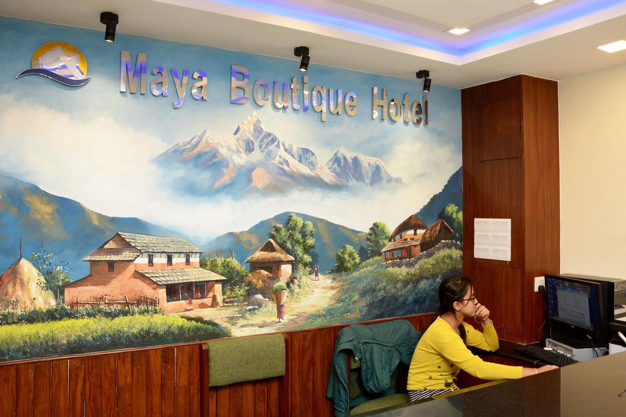 Maya Boutique Hotel Katmandu Eksteriør bilde